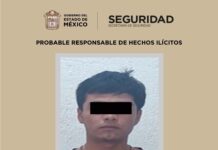 Detiene Secretaría de Seguridad del Estado de México a presunto integrante de grupo criminal en Villa Guerrero