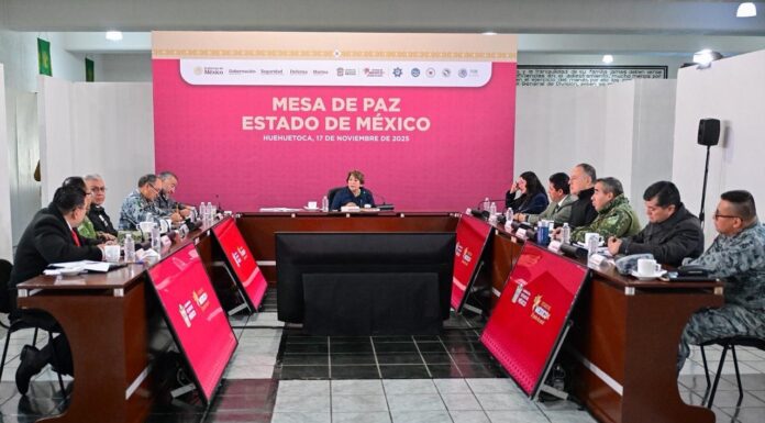 Baja 32% el homicidio doloso en el Estado de México gracias a la estrategia de la Mesa de Paz