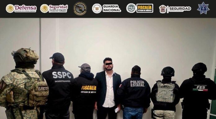 Cumplimenta Fiscalía Edoméx orden de aprehensión contra presunto integrante de grupo criminal de la CDMX investigado por doble homicidio en Ecatepec