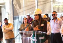 Erika Olea impulsa obras que transforman Santiago Tianguistenco: inicia pavimentación en Santiago Tilapa