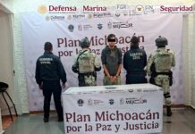 Detienen a siete personas y aseguran artefactos explosivos improvisados en Michoacán