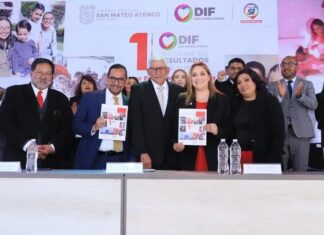DIF San Mateo Atenco rinde su Primer Informe de Resultados con respaldo estatal y municipal