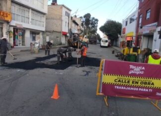 Toluca supera las 22 mil reparaciones de baches y avanza en la rehabilitación de calles