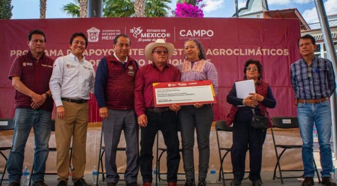 San Martín de las Pirámides refuerza la recuperación del campo mexiquense con entrega del PASACME