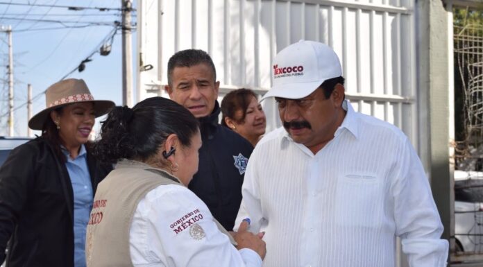Nazario Gutiérrez encabeza entrega de tarjetas del programa “Pensión Mujeres Bienestar” en Texcoco