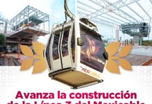Delfina Gómez impulsa movilidad digna con la construcción de la Línea 3 del Mexicable en Naucalpan
