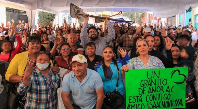 Rehabilita Gobierno de Naucalpan calles y espacios públicos con el programa “La Comuna”