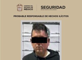 Asegura Secretaría de Seguridad Edoméx vehículo vinculado con robo violento de automóviles; un detenido