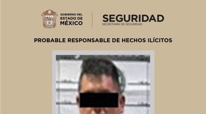 Asegura Secretaría de Seguridad Edoméx vehículo vinculado con robo violento de automóviles; un detenido