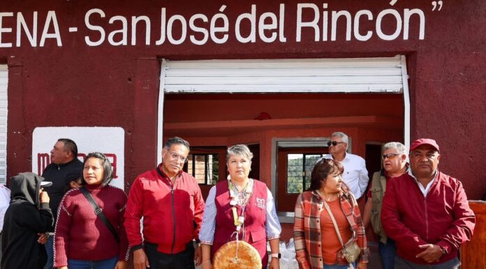 Luz Ma. Hernández fortalece la organización territorial con la inauguración de la Casa Base en San José del Rincón