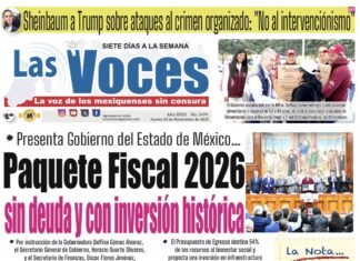 Presenta Gobierno del Estado de México… Paquete Fiscal 2026 sin deuda y con inversión histórica
