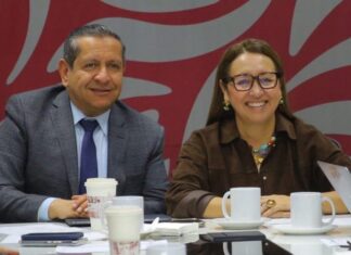 Refuerzan coordinación por la paz en Ecatepec: Azucena Cisneros recibe al Presidente del Tribunal Superior de Justicia del Edoméx