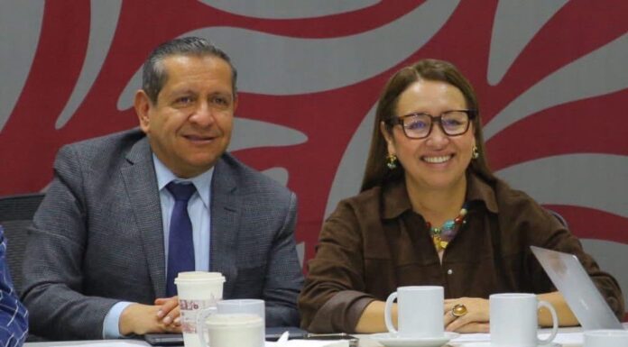Refuerzan coordinación por la paz en Ecatepec: Azucena Cisneros recibe al Presidente del Tribunal Superior de Justicia del Edoméx