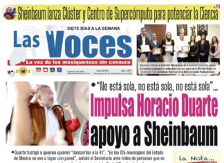 No está sola, no está sola, no está sola”…Impulsa Horacio Duarte apoyo a Sheinbaum