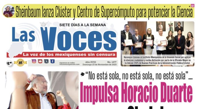 No está sola, no está sola, no está sola”…Impulsa Horacio Duarte apoyo a Sheinbaum