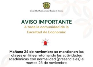 Siete facultades de la UAEMéx suspenden clases por desabasto de agua en Toluca