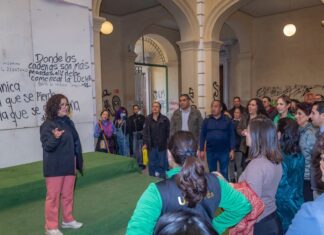 Realizan faena de limpieza en el edificio de Rectoría para fortalecer el entorno universitario