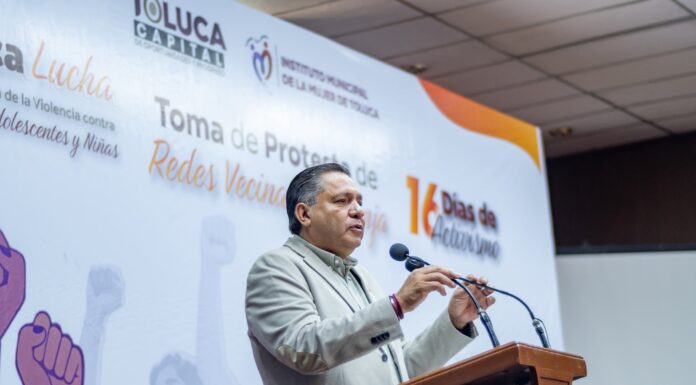 Toluca suma 300 mujeres a las Redes Vecinales Naranja y arranca los 16 Días de Activismo contra la violencia de género