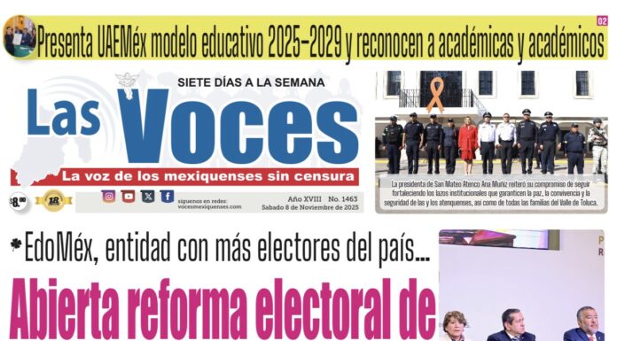EdoMéx, entidad con más electores del país… Abierta reforma electoral de la Presidenta Sheinbaum: Delfina Gómez