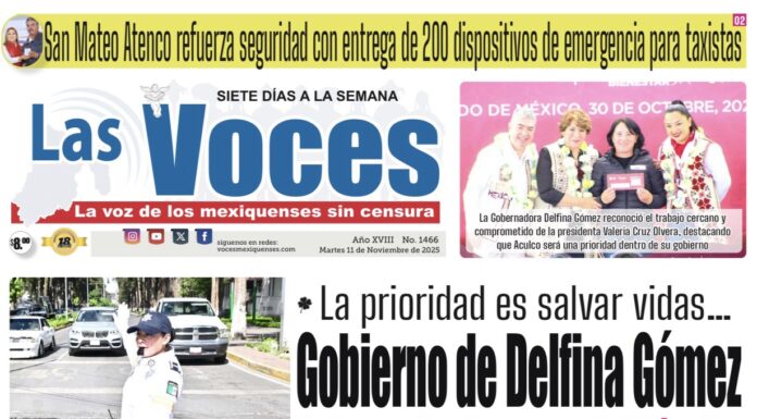 La prioridad es salvar vidas Gobierno de Delfina Gómez Reforma Reglamento de Tránsito