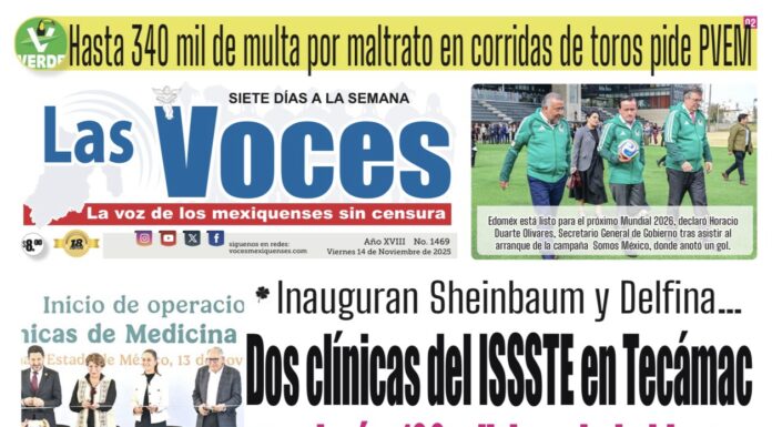 Inauguran Sheinbaum y Delfina Dos clínicas del ISSSTE en Tecámac, atenderá a 100 mil derechohabientes