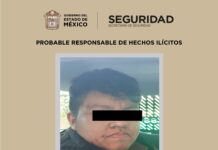 Detiene Secretaría de Seguridad del Estado de México a un hombre por probable feminicidio en Ecatepec