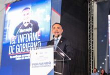 Rinde Fernando Flores emotivo mensaje en su Primer Informe de Gobierno: “Tú eres la razón de que Metepec brille”