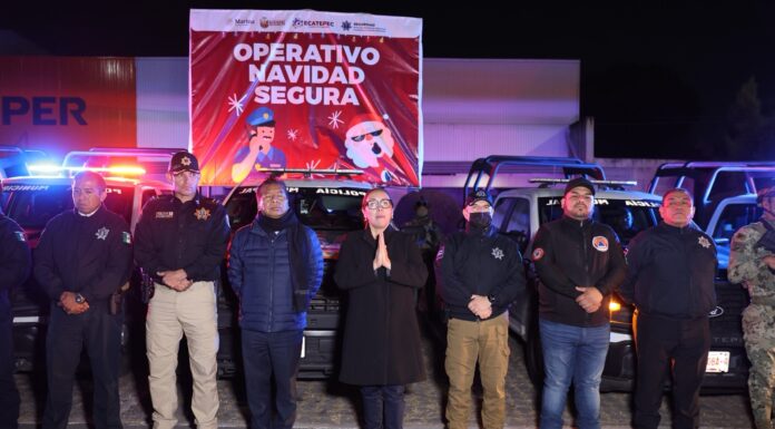 Ecatepec despliega Mega Operativo “Nochebuena en Paz” para reforzar seguridad durante celebraciones navideñas