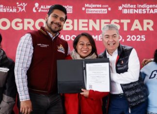 En Nezahualcóyotl, el bienestar avanza: entregan apoyos estatales y municipales a mujeres, niñas y niños