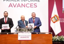 Rinde Raciel Pérez Cruz su Primer Informe de Avances ante habitantes de Tlalnepantla