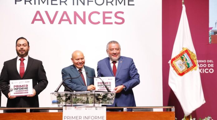 Rinde Raciel Pérez Cruz su Primer Informe de Avances ante habitantes de Tlalnepantla