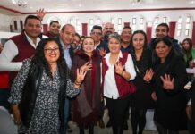 Luz Ma. Hernández fortalece la organización de Morena en Nicolás Romero