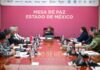 Mesa de Paz del Estado de México reporta disminución de delitos de alto impacto durante noviembre