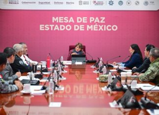 Mesa de Paz del Estado de México reporta disminución de delitos de alto impacto durante noviembre