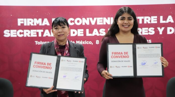 GOBIERNO DEL EDOMÉX Y DiDi FIRMAN CONVENIO PARA BRINDAR MOVILIDAD SEGURA A MUJERES EN SITUACIÓN DE VIOLENCIA
