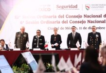 Harfuch destaca coordinación nacional y avances tecnológicos en Protección Civil durante sesión del Consejo