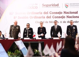 Harfuch destaca coordinación nacional y avances tecnológicos en Protección Civil durante sesión del Consejo