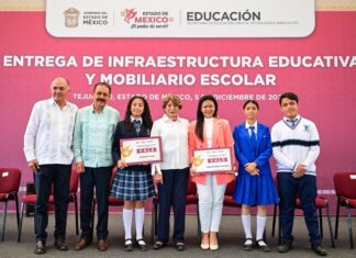 Gobierno del Estado de México impulsa infraestructura educativa en el sur; más de 56 mil estudiantes beneficiados