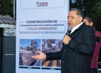Toluca transforma Jardines de la Crespa con repavimentación de vialidades clave para mejorar la movilidad