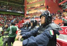 Despliega Secretaría de Seguridad Edoméx operativo con más de mil elementos para el partido Toluca vs Monterrey