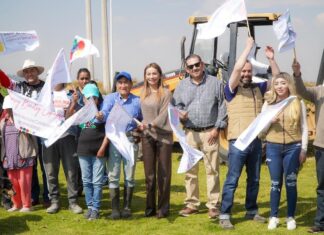 Inicia construcción de nuevo parque en San Isidro; Saray Benitez impulsa espacios dignos para las familias de Mexicaltzingo