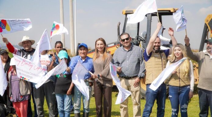 Inicia construcción de nuevo parque en San Isidro; Saray Benitez impulsa espacios dignos para las familias de Mexicaltzingo