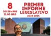 Hugo Eric Flores presenta un innovador informe legislativo apoyado en IA y destaca avances en seguridad y derechos de mujeres y jóvenes