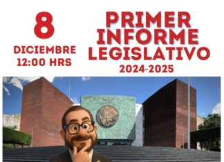 Hugo Eric Flores presenta un innovador informe legislativo apoyado en IA y destaca avances en seguridad y derechos de mujeres y jóvenes