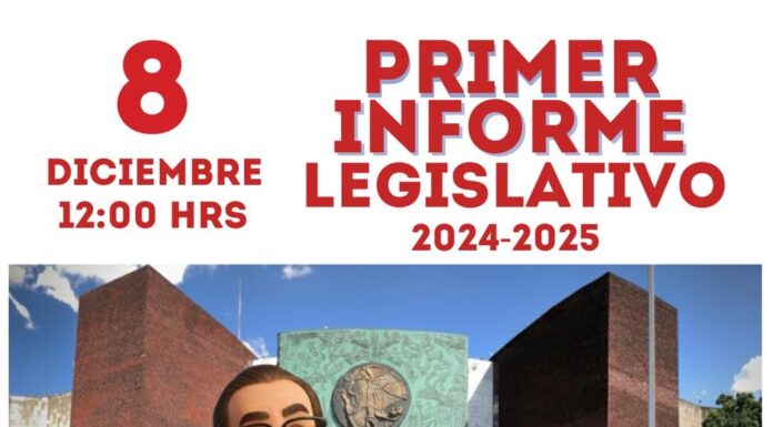 Hugo Eric Flores presenta un innovador informe legislativo apoyado en IA y destaca avances en seguridad y derechos de mujeres y jóvenes