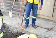 Atención coordinada ante fuga de gas natural en la colonia La Merced