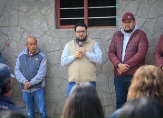Revive Isaac Montoya las faenas comunitarias con el programa La COMUNA en San Francisco Chimalpa