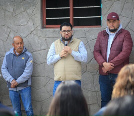 Revive Isaac Montoya las faenas comunitarias con el programa La COMUNA en San Francisco Chimalpa