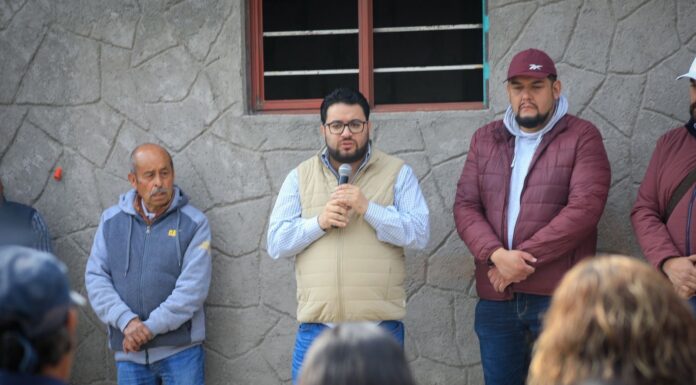 Revive Isaac Montoya las faenas comunitarias con el programa La COMUNA en San Francisco Chimalpa