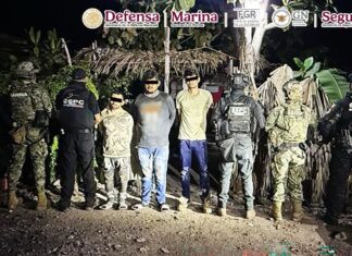 Detienen en Michoacán a tres presuntos extorsionadores de productores de limón